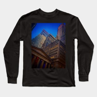 Wall Street, Manhattan, NYC Long Sleeve T-Shirt